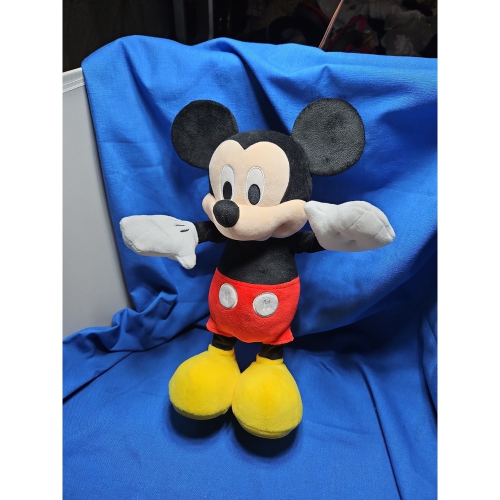 Disney Mickey Mouse Hot Diggity Dog Dance Animated Singing Plush Toy 16" Tested